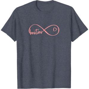 image:imageInfinity Besties Gifts Bestfriend Gifts Sisterhood Gift TShirtHeather Blue