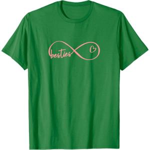 image:imageInfinity Besties Gifts Bestfriend Gifts Sisterhood Gift TShirtKelly Green