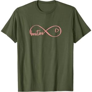 image:imageInfinity Besties Gifts Bestfriend Gifts Sisterhood Gift TShirtOlive Green