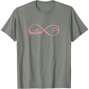 image:imageInfinity Besties Gifts Bestfriend Gifts Sisterhood Gift TShirtOlive Heather