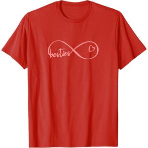 image:imageInfinity Besties Gifts Bestfriend Gifts Sisterhood Gift TShirtRed