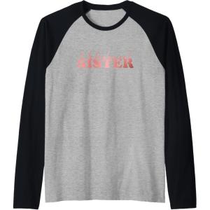 image:imageUnbiological Sister Bestfriend Gifts Sisterhood Gift Raglan Baseball TeeBlackAthletic Heather