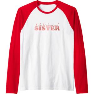 image:imageUnbiological Sister Bestfriend Gifts Sisterhood Gift Raglan Baseball TeeRedWhite