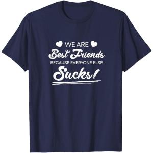 image:imageWe are Best Friend Bestfriend Gifts Sisterhood Gift TShirtNavy Blue