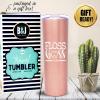 image:imageBrooke amp Jess Designs Floss Boss 24 oz Insulated Water Bottle Dental Assistant Hygienist Appreciation Gifts for Dentists WomenFloss Boss Rose Gold 20 oz