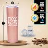 image:imageBrooke amp Jess Designs Floss Boss 24 oz Insulated Water Bottle Dental Assistant Hygienist Appreciation Gifts for Dentists WomenFloss Boss Rose Gold 20 oz