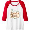 image:imageDental Squad  Dental Specialist Dental Gifts Raglan Baseball TeeRedWhite