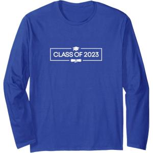 image:imageClass of 2023 Graduation Gift Class Of 2023 Long Sleeve TShirtRoyal Blue