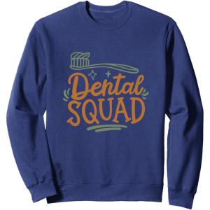 image:imageDental Squad  Dental Specialist Dental Gifts SweatshirtNavy Blue