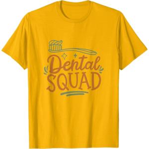image:imageDental Squad  Dental Specialist Dental Gifts TShirtGolden Yellow