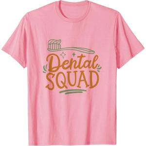 image:imageDental Squad  Dental Specialist Dental Gifts TShirtPink