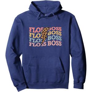 image:imageFloss Boss  Dental Specialist Dental Gifts Pullover HoodieNavy Blue