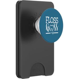 image:imageFloss Boss Dentist Dental Hygienist amp Assistant Gift PopSockets Adhesive PopGripMagnetic PopWallet