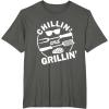 image:imageChillin and Grillin Shirt TShirtAsphalt Grey
