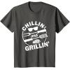 image:imageChillin and Grillin Shirt TShirtAsphalt Grey