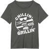 image:imageChillin and Grillin Shirt TShirtAsphalt Grey