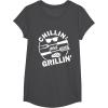 image:imageChillin and Grillin Shirt TShirtDark Heather Grey