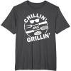 image:imageChillin and Grillin Shirt TShirtDark Heather Grey