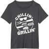 image:imageChillin and Grillin Shirt TShirtDark Heather Grey