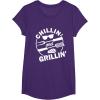 image:imageChillin and Grillin Shirt TShirtPurple