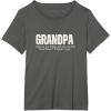 image:imageGrandpa Helping Grandkds Get Into Trouble  Grandpa Gift TShirtAsphalt Grey