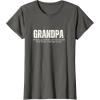 image:imageGrandpa Helping Grandkds Get Into Trouble  Grandpa Gift TShirtAsphalt Grey