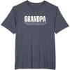 image:imageGrandpa Helping Grandkds Get Into Trouble  Grandpa Gift TShirtHeather Blue
