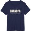 image:imageGrandpa Helping Grandkds Get Into Trouble  Grandpa Gift TShirtNavy Blue