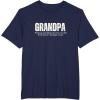image:imageGrandpa Helping Grandkds Get Into Trouble  Grandpa Gift TShirtNavy Blue