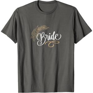 image:imageBride Bridesmaid Gifts Brides Gift TShirtAsphalt Grey