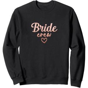 image:imageBride Crew Bridesmaid Gifts Brides Gift SweatshirtBlack