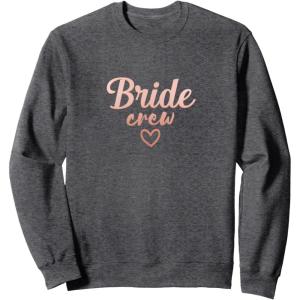 image:imageBride Crew Bridesmaid Gifts Brides Gift SweatshirtDark Heather Grey