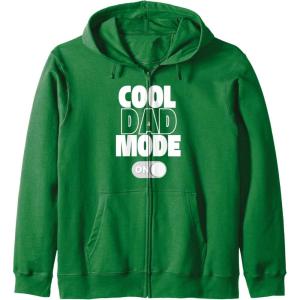 image:imageFunny Cool Dad Mode On Gift Zip HoodieDark Green