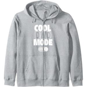 image:imageFunny Cool Dad Mode On Gift Zip HoodieHeather Grey