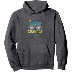 image:imageI Am The Cool Grandpa  Grandpa Gift Pullover HoodieDark Heather Grey