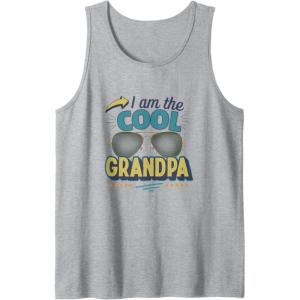 image:imageI am the Cool Grandpa Funny Papa Gift Tank TopHeather Grey