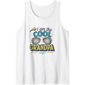 image:imageI am the Cool Grandpa Funny Papa Gift Tank TopWhite