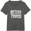 image:imageFishing is My Game  Great gift for Men Dads and Brothers TShirtAsphalt Grey