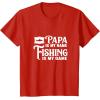 image:imageFishing is My Game  Great gift for Men Dads and Brothers TShirtRed