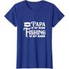 image:imageFishing is My Game  Great gift for Men Dads and Brothers TShirtRoyal Blue