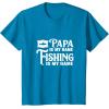 image:imageFishing is My Game  Great gift for Men Dads and Brothers TShirtSapphire Blue