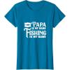 image:imageFishing is My Game  Great gift for Men Dads and Brothers TShirtSapphire Blue
