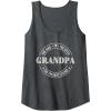 image:imageFunny Grandpa The Man The Myth The Legend Gift Tank TopDark Heather Grey