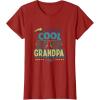 image:imageI am the Cool Grandpa Funny Papa Gift TShirtCranberry Red