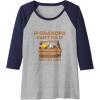 image:imageIf Grandpa Cant Fix It No One Can  Grandpa Gift Raglan Baseball TeeNavy BlueAthletic Heather