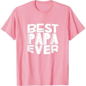image:imageBest Papa Ever  Great gift for Grandpa Papa Men and More TShirtPink
