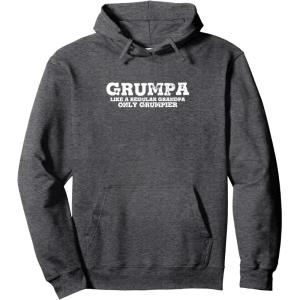 image:imageGrumpa  Grandpa Gift Pullover HoodieDark Heather Grey