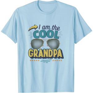 image:imageI am the Cool Grandpa Funny Papa Gift TShirtBaby Blue