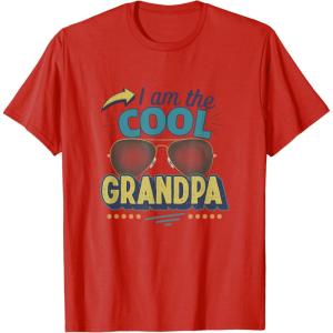 image:imageI am the Cool Grandpa Funny Papa Gift TShirtRed