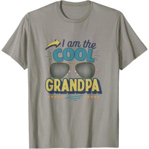 image:imageI am the Cool Grandpa Funny Papa Gift TShirtSlate Grey